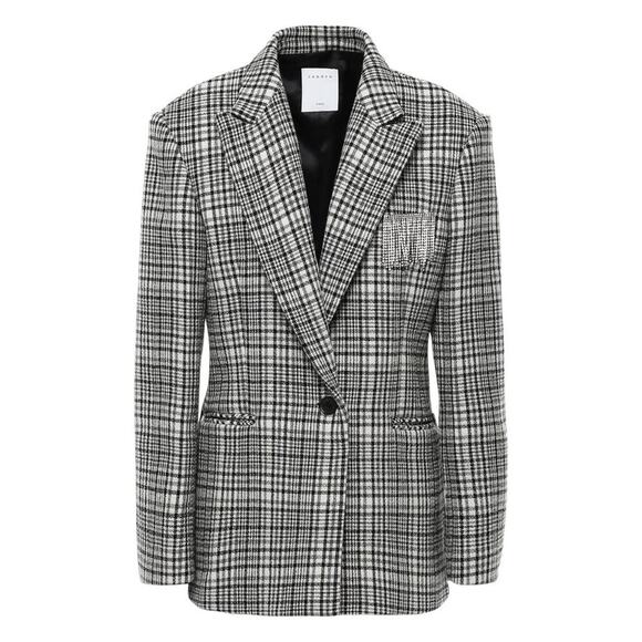 SANDRO Brooch Blazer Jacket S